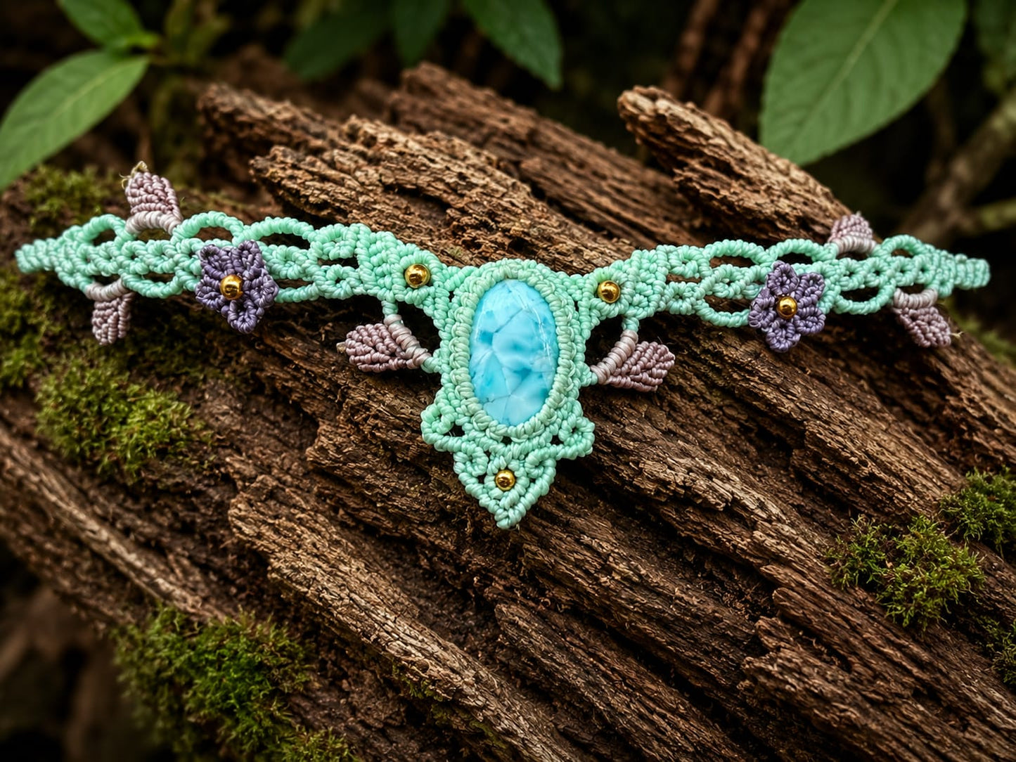Chocker de larimar