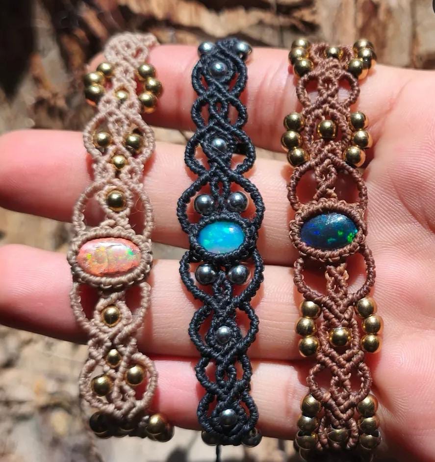 Pulseras de opalos